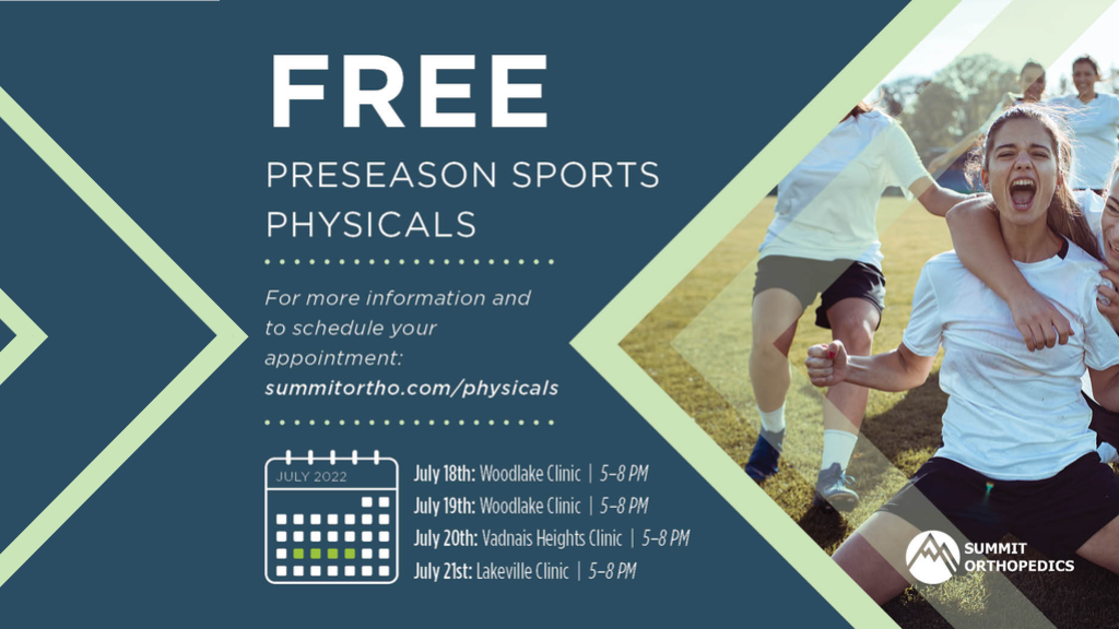 FREE Preseason Sports Physicals